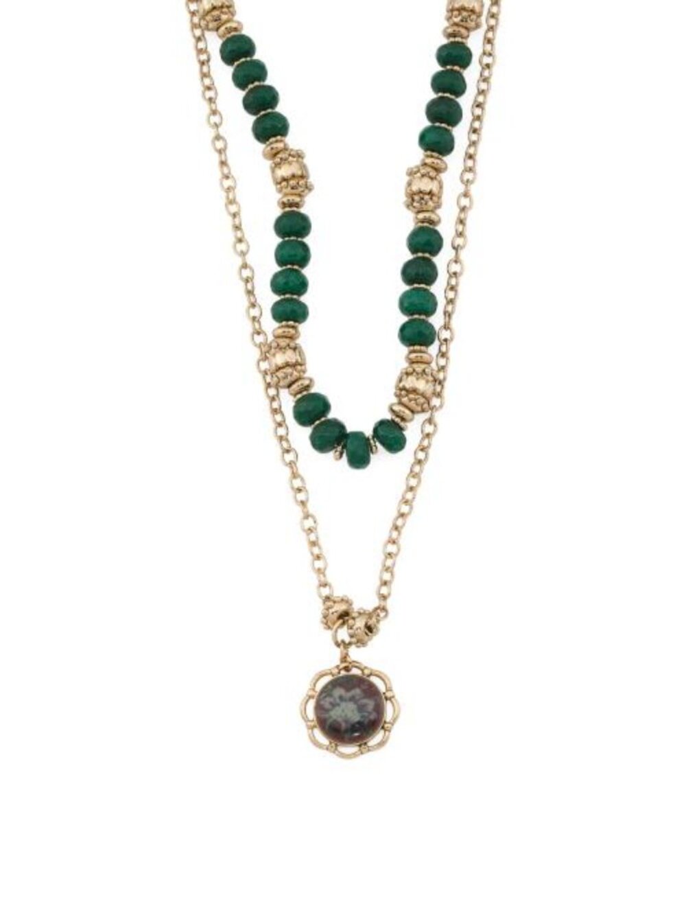 PATRICIA NASH European Floral Tapestry Modular Necklace - Picture 1 of 4